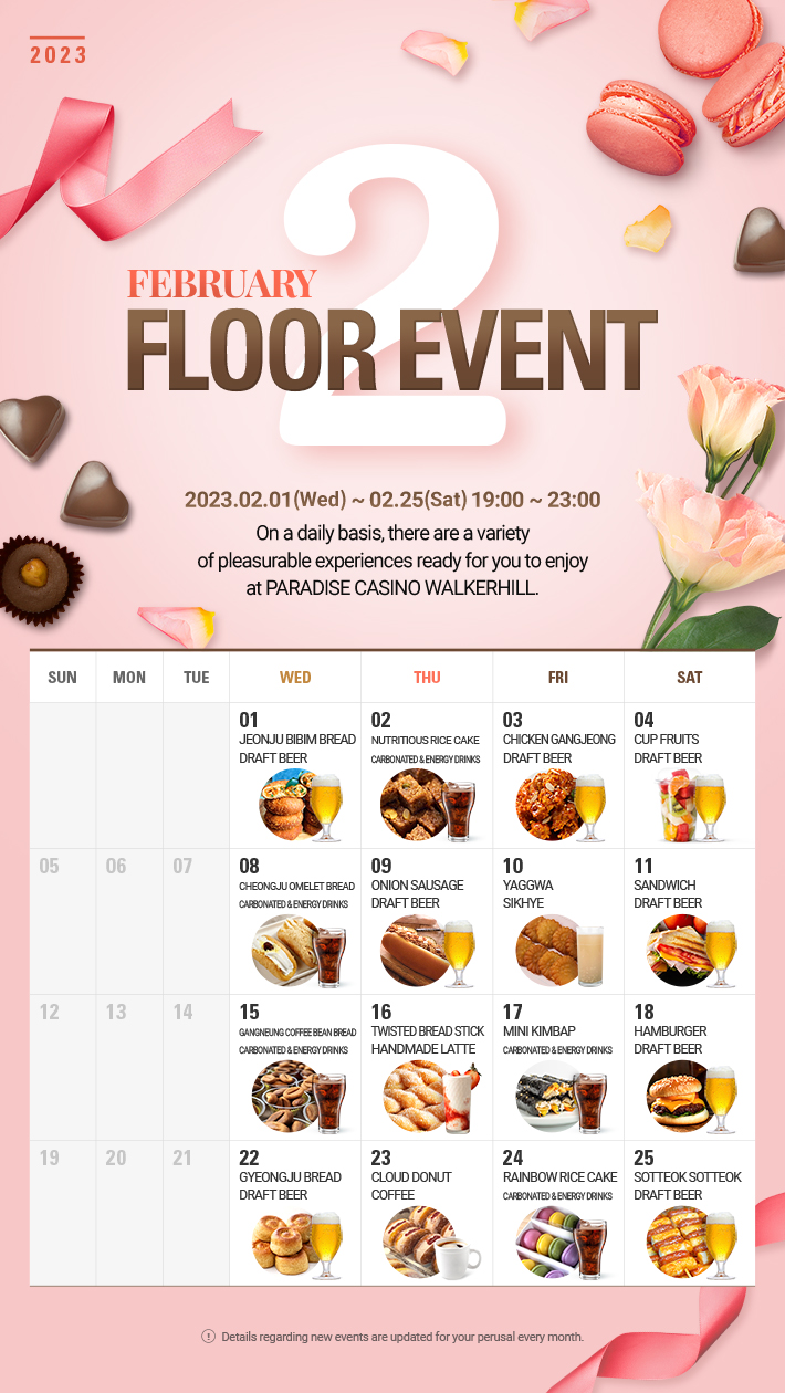 Floor Event in February